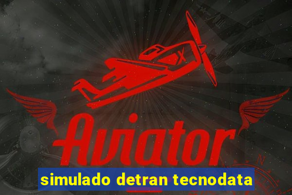 simulado detran tecnodata